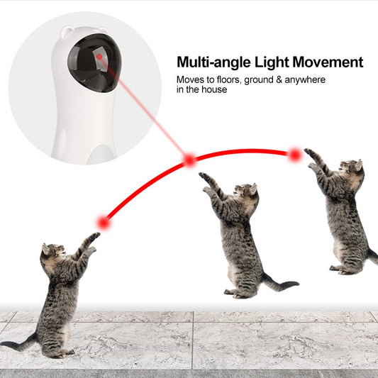 Automatic Laser Cat Toy - Bear Design